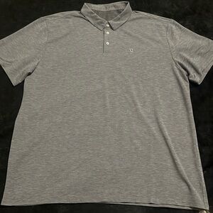 Vuori knit twill polo